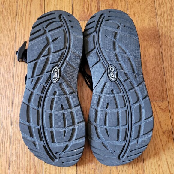 Chaco ZX3 Classic Sport Sandals 8 Black Strap Summer Beach Hiking - Picture 2 of 7